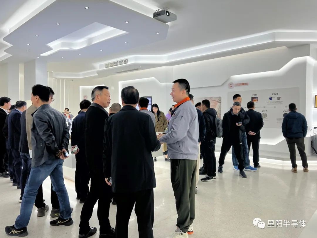 浙江省電氣行業(yè)協(xié)會(huì)參觀考察里陽半導(dǎo)體臺(tái)州工廠